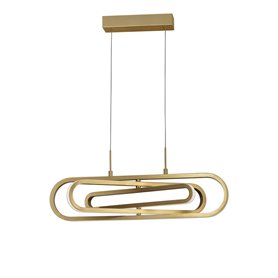 Luminaria Led colgante suspension NOVA LUCE ARTE NL-9110352 Oro