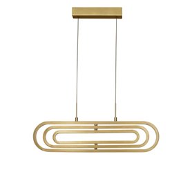 Luminaria Led colgante suspension NOVA LUCE ARTE NL-9110352 Oro