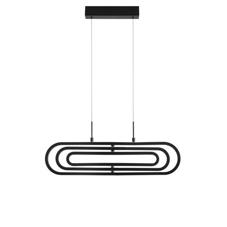 Luminaria Led colgante suspension NOVA LUCE ARTE NL-9110351 Negro