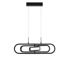 Luminaria Led colgante suspension NOVA LUCE ARTE NL-9110351 Negro