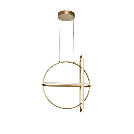 Luminaria Led colgante suspension NOVA LUCE ARTE NL-9114862 Oro