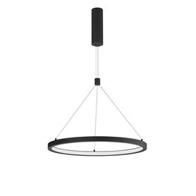 Luminaria Led colgante suspension NOVA LUCE EMPATIA NL-9172635 Negro