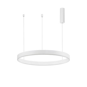 Luminaria Led colgante suspension NOVA LUCE MOTIF NL-9190748 Blanco D80