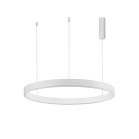 Luminaria Led colgante suspension NOVA LUCE MOTIF NL-9190755 Blanco D100