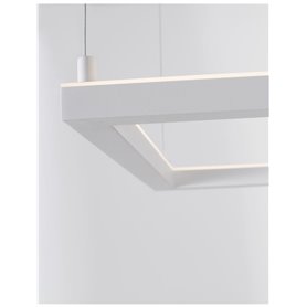 Luminaria Led colgante suspension NOVA LUCE ETERNA NL-9990735 Blanco L50