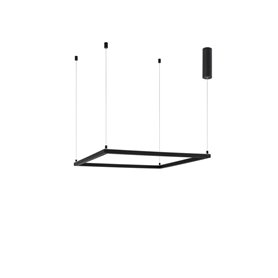 Luminaria Led colgante suspension NOVA LUCE ETERNA NL-9990734 Negro L75