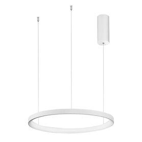 Luminaria Led colgante suspension NOVA LUCE PERTINO NL-9853681 Blanco D48