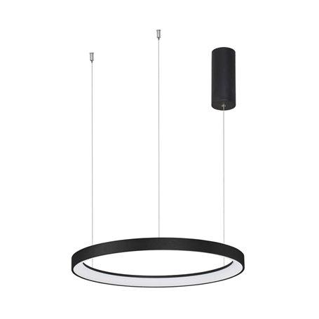 Luminaria Led colgante suspension NOVA LUCE PERTINO NL-9853682 Negro D48