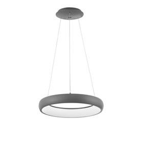 Luminaria Led colgante suspension NOVA LUCE ALBI NL-8105619 Gris D41
