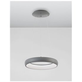 Luminaria Led colgante suspension NOVA LUCE ALBI NL-8105619 Gris D41