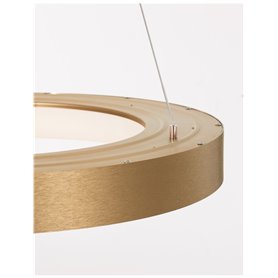Luminaria Led colgante suspension NOVA LUCE RANDO THIN NL-9453454 Oro