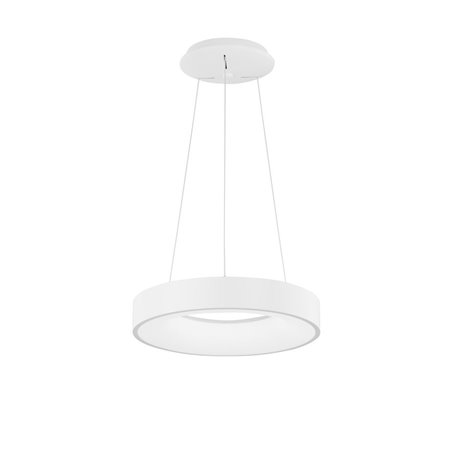 Luminaria Led colgante suspension NOVA LUCE RANDO THIN NL-9453430 Blanco