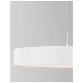 Luminaria Led colgante suspension NOVA LUCE RANDO THIN NL-9453430 Blanco