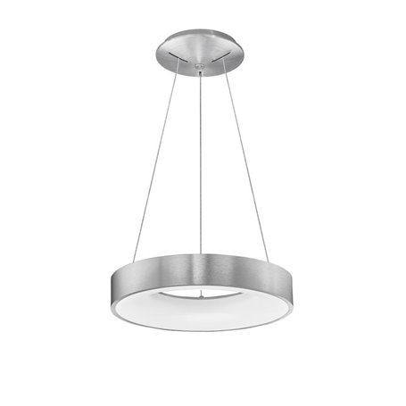 Luminaria Led colgante suspension NOVA LUCE RANDO THIN NL-9453434 Plata