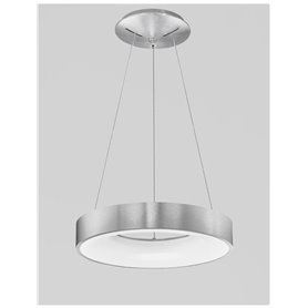 Luminaria Led colgante suspension NOVA LUCE RANDO THIN NL-9453434 Plata