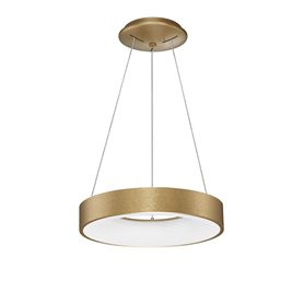 Luminaria Led colgante suspension NOVA LUCE RANDO THIN NL-9453432 Oro
