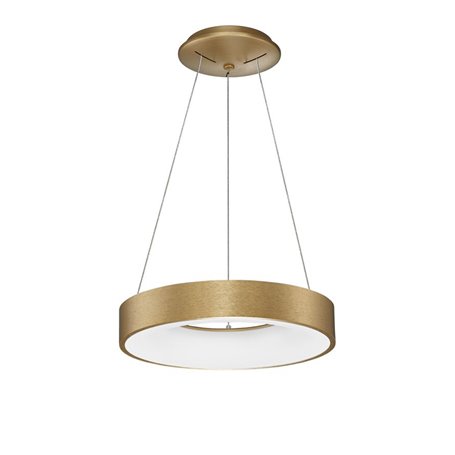 Luminaria Led colgante suspension NOVA LUCE RANDO THIN NL-9453432 Oro
