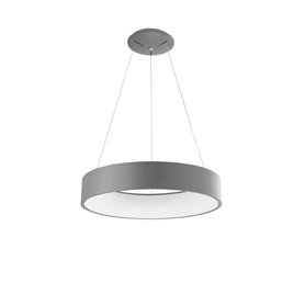 Luminaria Led colgante suspension NOVA LUCE RANDO NL-6167204 Gris 4K
