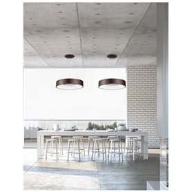 Luminaria Led colgante suspension NOVA LUCE RANDO NL-6167209 Marron