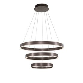 Luminaria Led colgante suspension NOVA LUCE NADOR NL-88622103D Marron