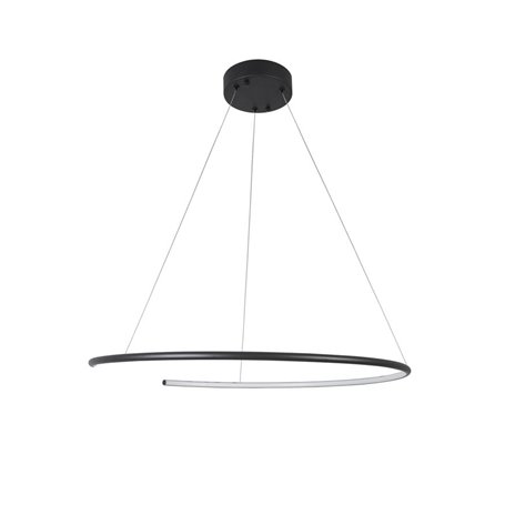 Luminaria Led colgante suspension NOVA LUCE BREDA NL-9010023 Negro