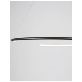 Luminaria Led colgante suspension NOVA LUCE BREDA NL-9010023 Negro