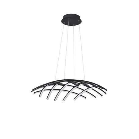 Luminaria Led colgante suspension NOVA LUCE NARVI NL-9848138 Negro