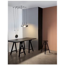 Lampara Led colgante NOVA LUCE LUCCELO NL-9190130 Negro