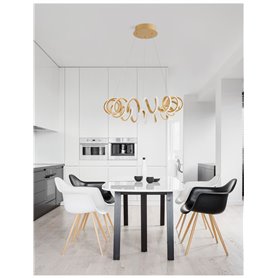 Lampara Led colgante NOVA LUCE ZINIA NL-9817462 Oro