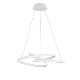 Lampara Led colgante suspension NOVA LUCE MENTON NL-9147111 Blanco