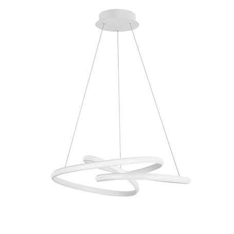 Lampara Led colgante suspension NOVA LUCE MENTON NL-9147111 Blanco