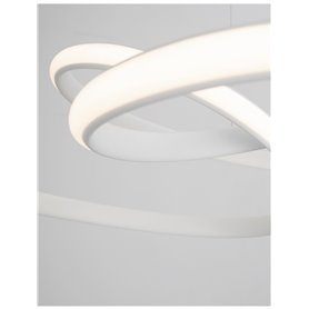 Lampara Led colgante suspension NOVA LUCE MENTON NL-9147111 Blanco