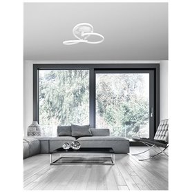 Luminaria Led plafon NOVA LUCE FUSION NL-1701101003 Blanco
