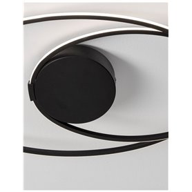 Luminaria Led plafon NOVA LUCE VIARREGIO NL-9500710 Negro