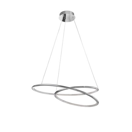 Lampara Led colgante suspension NOVA LUCE PLASENCIA NL-81007202 Cromo