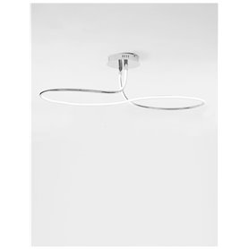 Luminaria Led plafon NOVA LUCE FUNGO NL-9357085 Cromo