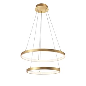 Lampara Led colgante suspension NOVA LUCE LEON NL-8100281 Oro 