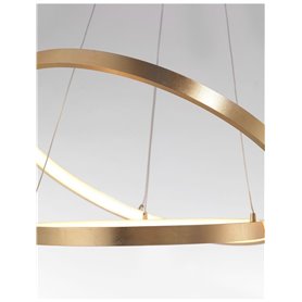 Lampara Led colgante suspension NOVA LUCE LEON NL-8100281 Oro 