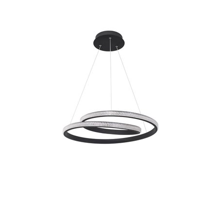 Lampara Led colgante suspension NOVA LUCE GRANIA NL-9818511 Negro