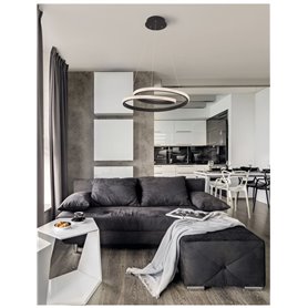 Lampara Led colgante suspension NOVA LUCE GRANIA NL-9818511 Negro