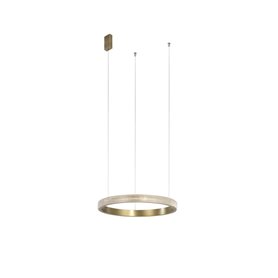 Lampara Led colgante suspension NOVA LUCE ORLANDO NL-86016803 Laton D65