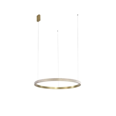 Lampara Led colgante suspension NOVA LUCE ORLANDO NL-86016802 Laton D85