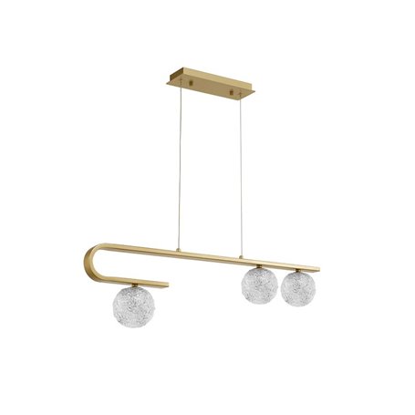 Lampara colgante suspension NOVA LUCE MIRANO NL-9960272 Laton
