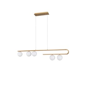 Lampara colgante suspension NOVA LUCE CANTONA NL-9960616 Laton