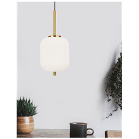 Luminaria colgante suspension NOVA LUCE LATO NL-9624065 Laton