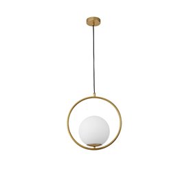 Luminaria colgante suspension NOVA LUCE OBITAR NL-9988169 Laton
