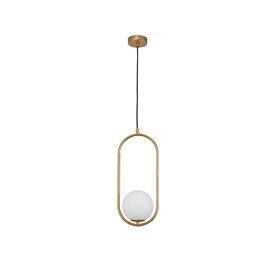 Luminaria colgante suspension NOVA LUCE OBITAR NL-9988170 Laton