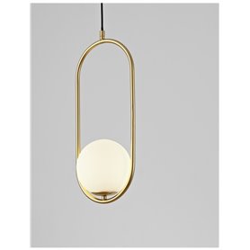 Luminaria colgante suspension NOVA LUCE OBITAR NL-9988170 Laton