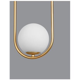 Luminaria colgante suspension NOVA LUCE OBITAR NL-9988170 Laton