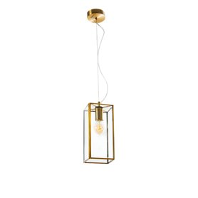 Luminaria colgante suspension NOVA LUCE FLAVIO NL-7152603 Laton